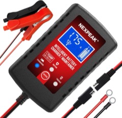 1.75A Smart Battery Charger Maintainer
