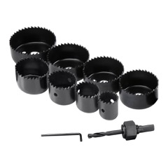 12-Piece Hole Saw Kit