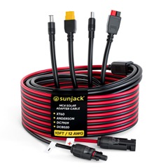 12AWG XT60 Solar Cable 10FT