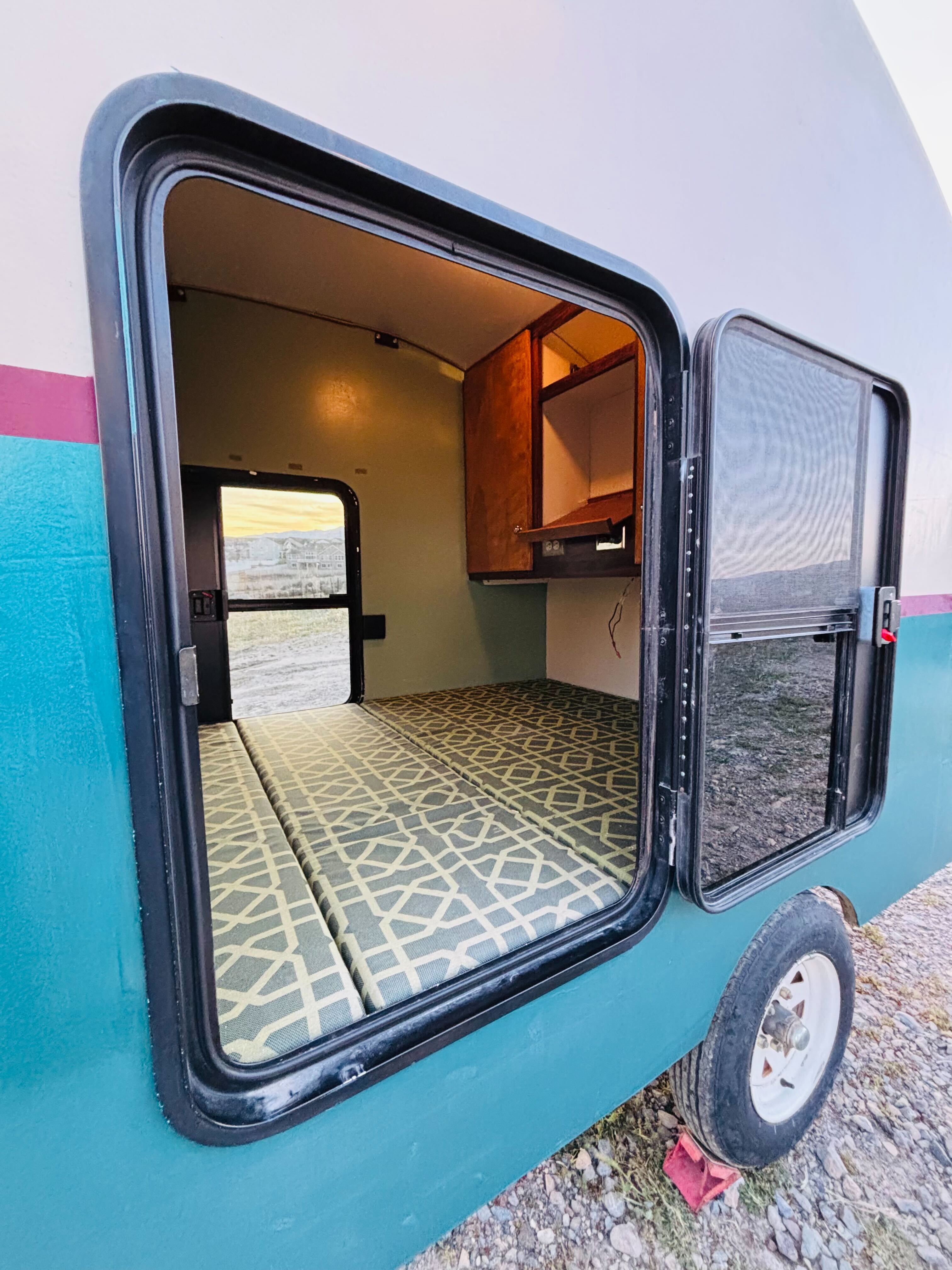 Pearl's sleeping cabin interior